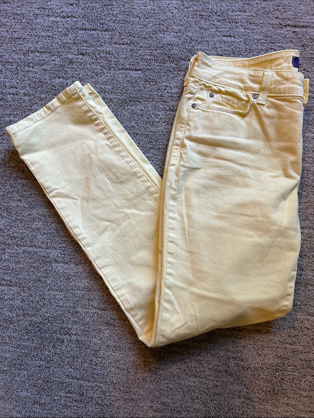NYDJ Women’s Slim Jeans in Butter Yellow